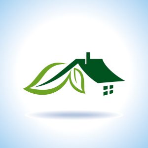 graphic-of-house-with-green-leaf-roof-representing-environmental-consciousness